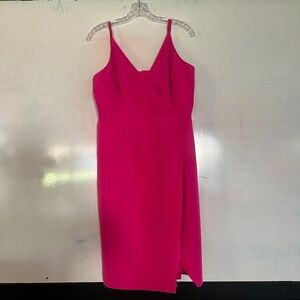 Hot pink Gianni Bini cocktail dress (10)